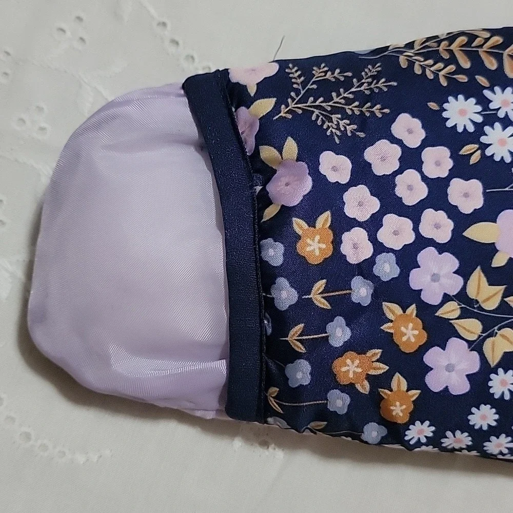 Carters Baby Girl Floral Hooded Bunting Snowsuit Navy‎ Pink 6-9M CT-SZ1726 AD